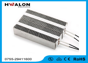 Yüksek Verimli Elektrikli PTC Isıtıcı 100V 120V 20mm Kalınlığı İzoleli Dalga Şekli