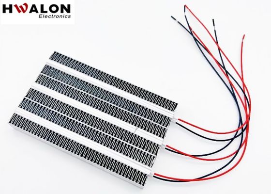 300W PTC Alüminyum Isıtıcı Seramik Hava Isıtıcısı Havalandırma Birimi Aygıtı için Sabit Sıcaklık Elementi 120*75*15mm