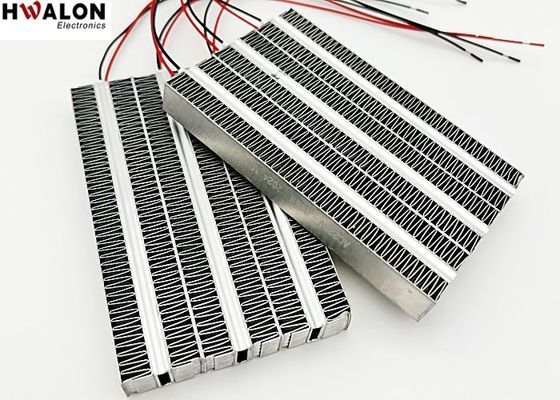 300W PTC Alüminyum Isıtıcı Seramik Hava Isıtıcısı Havalandırma Birimi Aygıtı için Sabit Sıcaklık Elementi 120*75*15mm