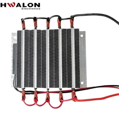 İzole PTC Seramik hava ısıtıcısı Sabit sıcaklık ısıtıcı eleman 200W AC/DC 12V Inkubatör